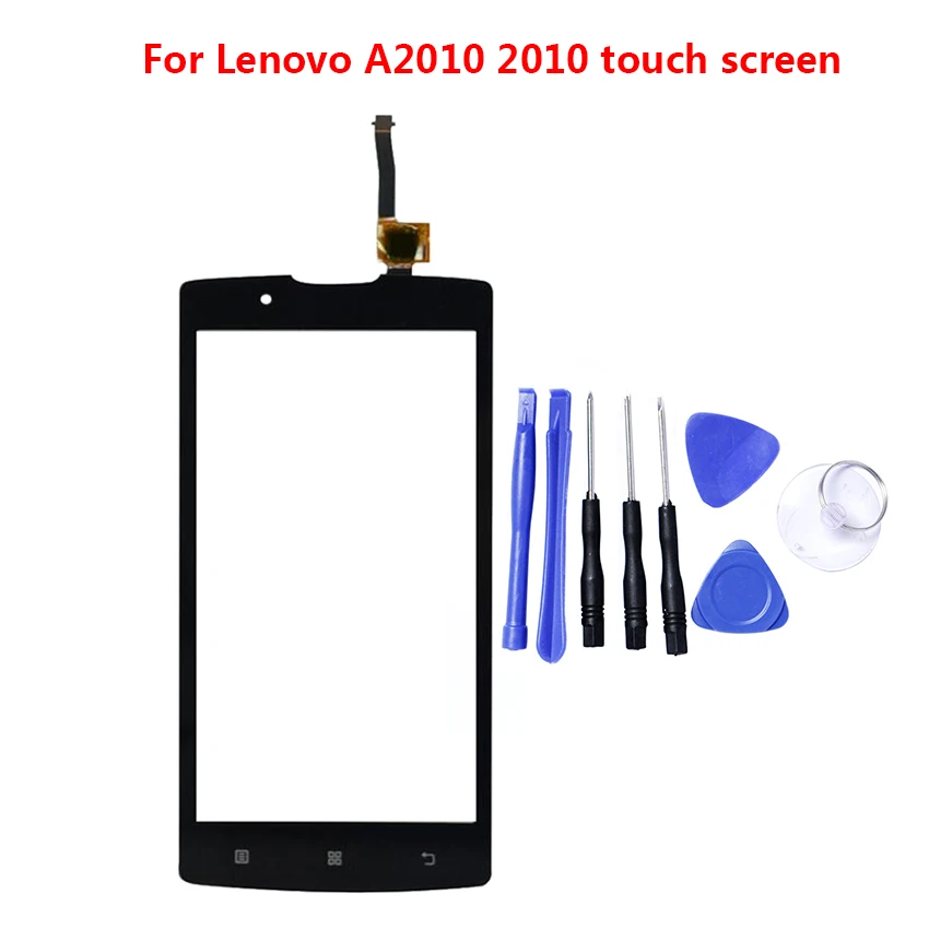 Для Lenovo A2010 A 2010 сенсорный экран стекло дигитайзер панель емкостный Внешний