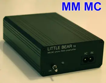 

New Upgrade Ver1.2 T8 Phono Turntable MM / MC both RIAA Preamp preamplifier amplifier phono preamp + power supply