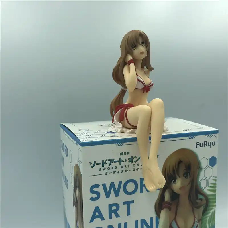 13CM Sword Art Online Yuuki Asuna Action Figure SAO Girl Collection Toys No Box