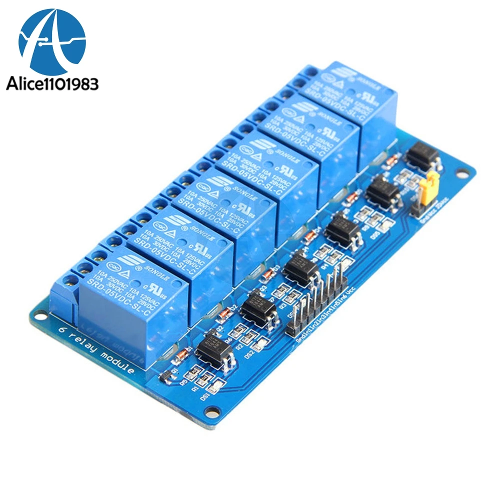 SunFounder 2 Channel DC 5V Relay Module with Optocoupler Low Level Trigger Expansion Board for Arduino UNO R3 MEGA 2560 1280 DSP ARM PIC AVR STM32 Raspberry Pi