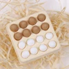 Tray + 16pcs Miniature Eggs Kitchen Food Accessories Decor For 1:12 Dollhouse Kitchen Food Pretend Toys ► Photo 2/6
