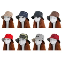 Шляпа от солнца Модные шапки для взрослых Рыбак кепки унисекс хлопок Панама для гольфа прохладное лето теннис