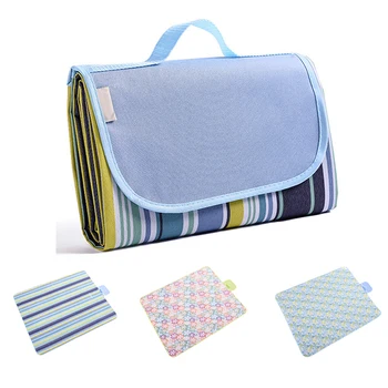 

A0NIJIE Waterproof Folding Picnic Mat Outdoor Camping Oxford Cloth Blanket Portable Hiking Beach Cushion