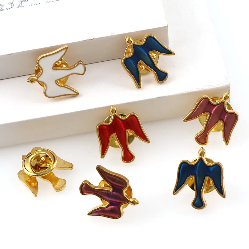 6 шт. металлические значки для одежды|enamel brooch pin|lapel pinbrooch pins |