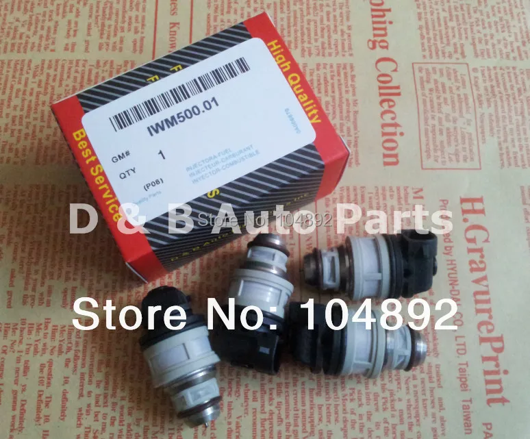 

4pcs / Lot Brand New Fuel Injectors IWM500.01 Nozzles for Fiat Jinbei Single Point