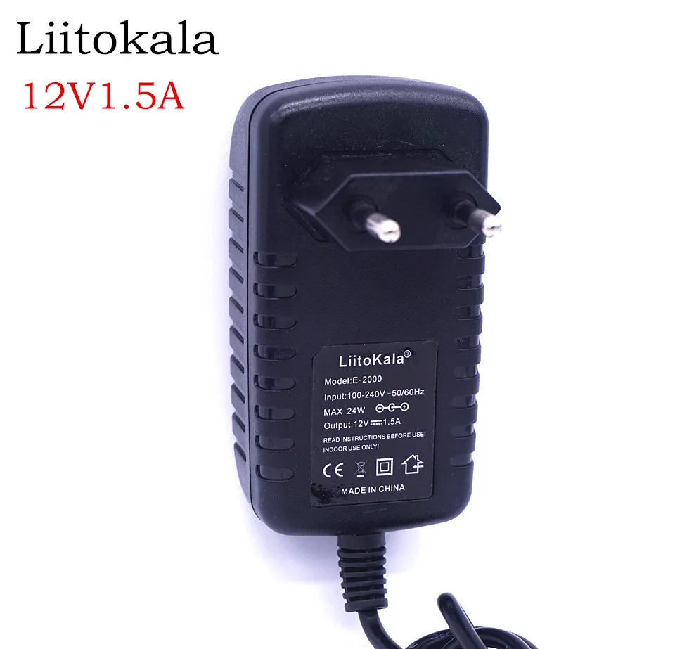 Liitokala adaptador lii300 12v-1.5 un puissance moniteur la alimentación DC5.5 * 2,1mm puerto Liitokala adaptador lii300 12v-1.5 un puissance moniteur la alimentación DC5.5 * 2,1mm puerto