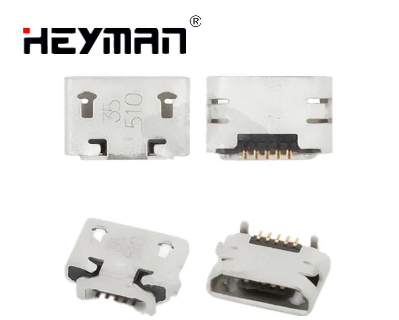 Разъем зарядного устройства Heyman (5 шт./лот) для Asus FonePad 7 FE170CG pin micro USB type-B) сменные
