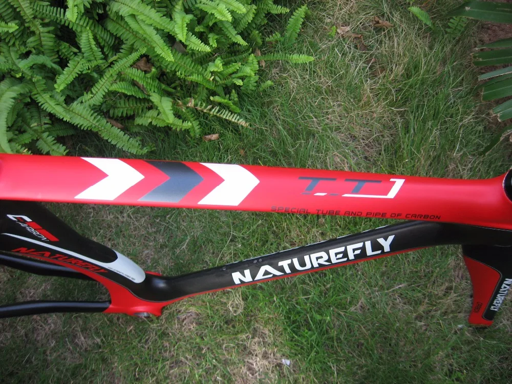 Новое поступление! Бесплатная Доставка! Naturefly карбоновая рама для велосипеда 700c