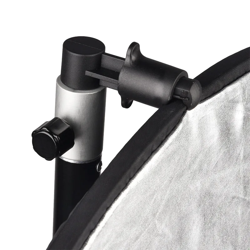 

Aluminum Portable Reflector Clip Photo Video Photography Studio Background Reflector Softbox Holder Clip Adapter Bracket