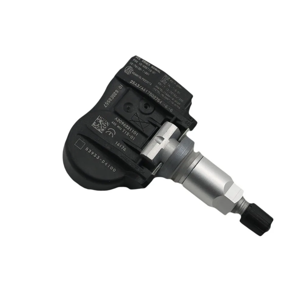 Tire Pressure Sensor 52933 D4100 TPMS For Optima Sportage Sorento<br /> Genesis Ioniq 52933D4100-in Tire Pressure Monitor Systems from <br />Automobiles 