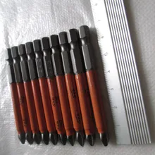 Высокое качество 10 шт. 1/" шестигранный хвостовик магнитный наконечник PH2 отвертка Philips bits набор 70 мм