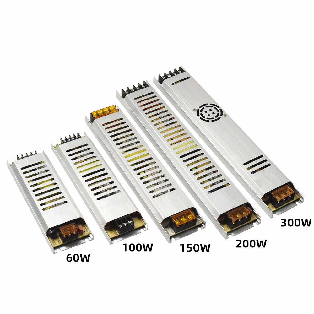 Импульсный источник питания AIFENG AC 175 265 в DC 12 В 24 60 Вт 100 150 200 300 адаптер источника CCTV