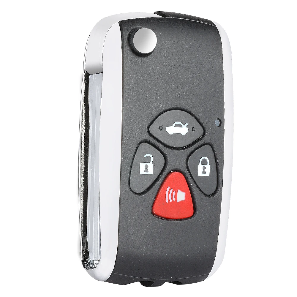 KEYECU для Toyota Avalon Camry Corolla RAV4 Venza Yaris Scion FR S усовершенствованный дистанционный чехол