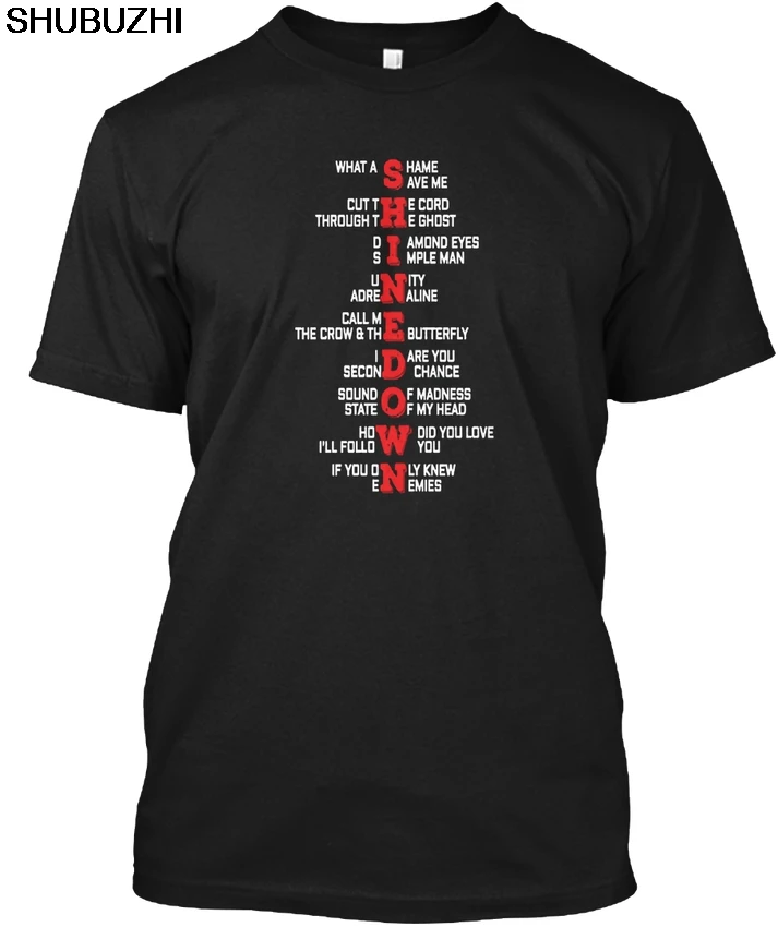 

Shinedown T Popular Tagless Tee T-Shirt