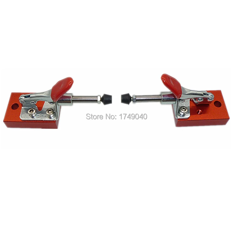 

2pcs Engraving Machine Fastening Platen CNC Router Fixture Quick Clamp Fixture Plate Tool for Holding Engraving Material