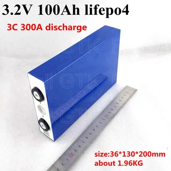 

8pcs GTK Lifepo4 3.2V 100Ah 3C discharge rate for 12V 24V EV solar panel Home invert energy storage battery pack diy
