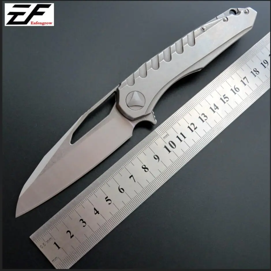 Eafengrow EF39 58-60HRC D2 лезвие со стальной ручкой складной нож инструмент для выживания кемпинга охотничий карманный нож тактический edc Открытый инструмент - Цвет: A2