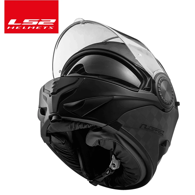 

100% Genuine LS2 FF313 MOTOGP 24K big lattice carbon fiber super run motorcycle helmet men locomotive racing car anti-fog visor