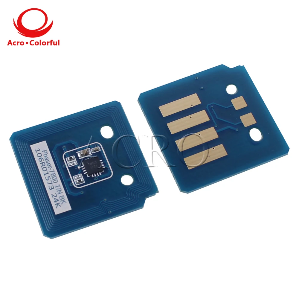 106R01563 C 106R01564 M 106R01565 Y тонер чип для Xerox Phaser 7800 лазерный принтер Запасные части