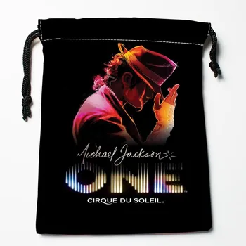 

Best Michael Jackson Drawstring Bags Custom Storage Printed Receive Bag Compression Type Bags Size 18X22cm Storage Bags