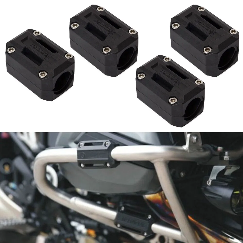 

Motorcycle Engine Guard Bumper Protection Decorative Block 22mm/25mm Crash Bar for BMW R1200GS LC ADV For Honda For SUZUKI