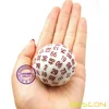 Bescon Super Jade Glow in Dark Polyhedral Dice 100 Sides, Luminous D100 die, 100 Sided Cube, Glowing D100 Game Dice 6