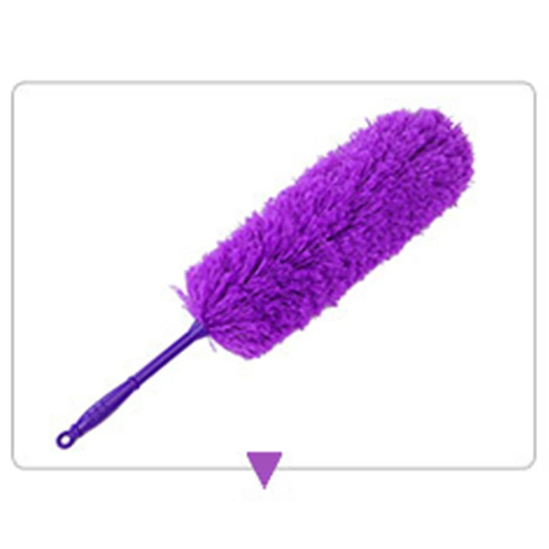 ONEUP микрофибра перо пыли щетка для очистки дома Кондиционер мебель для автомобиля щетка для очистки пыли бытовые чистые инструменты - Цвет: Purple