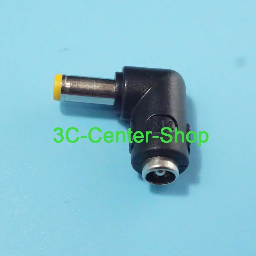 1 PCS 5.5 x 2.5 female to 5.5 x 2.5 mm male DC Power Connector Adapter Converter 5.5*2.5 to 5.5*2.5 mm elbow For LENOVO Laptop