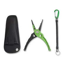 2016 New design Aluminum Fishing Pliers Multifunctional Fishing Scissors Line Cutter Fishing Hook Remover Tackle