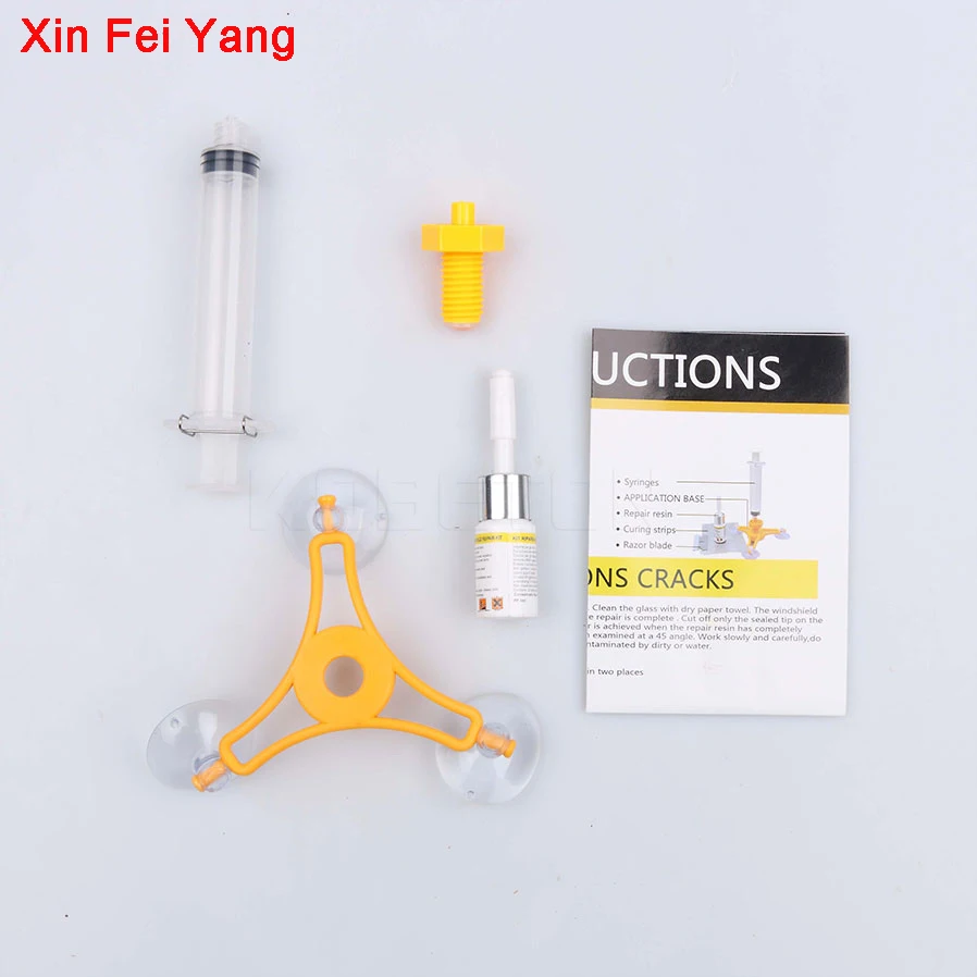 

DropShipping Windshield Repair Kits Car Window Repair Tools Glass Scratch Windscreen Crack Restore DIY Kit