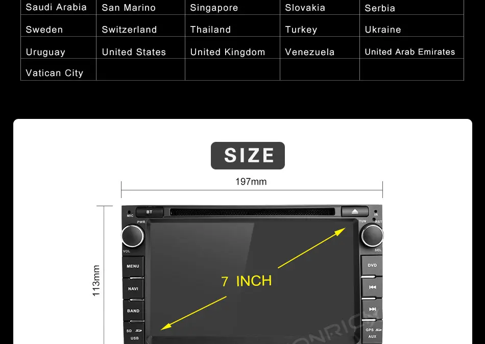 Discount 2 din Car Radio Car DVD Player For Kia Ceed 2010 2011 2012 Venga Multimedia GPS Glonass Car Navigation Audio Stereo Head unit 18
