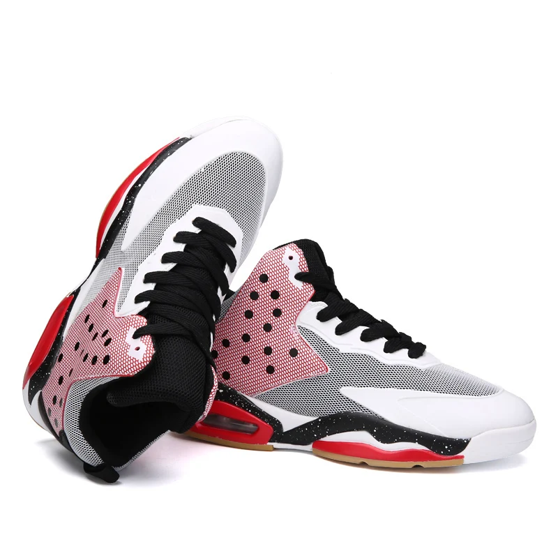 Nueva Zapatillas de baloncesto hombres sneakers Zapatillas de atletismo Baloncesto entrenamiento Botas alto Top deportivos Zapatos zapatos de baloncesto Zapatos