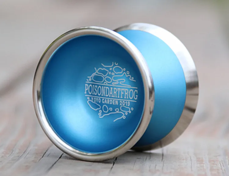 Новое поступление YYG Poisondartfrog yoyo маленький металлический yoyo Professional Классические игрушки YOYO