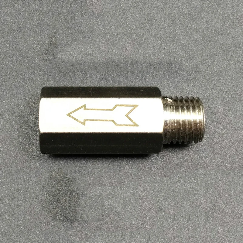 1/4" BSP Male x 1/4" BSP Female Thread Brass Check Valve One Way Non