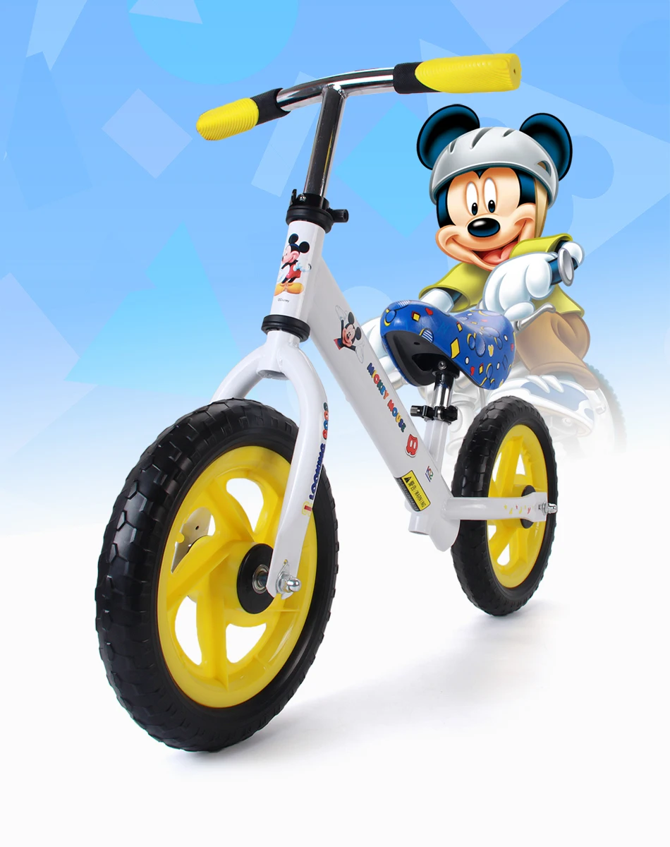 Infant Shining Baby Walker Kids Mickey Bike Toy Kids Ride Bike 2-6 Years Ride on Toys for Learning Walk childBike Scooter Safety (6)
