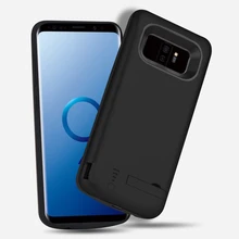 Чехол для samsung S9/S9 Plus, 5000 мАч, перезаряжаемый внешний аккумулятор, зарядный чехол, внешний аккумулятор