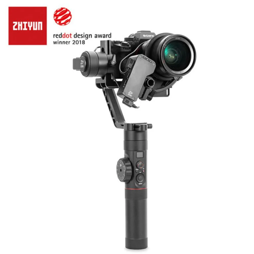 

ZHIYUN Official Crane 2 3-Axis Gimbal Stabilizer for All Models of DSLR Mirrorless Camera Canon 5D2/3/4 with Servo Follow Focus