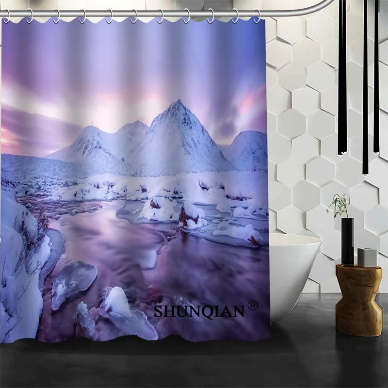 Best Nice Custom Beautiful Nature Shower Curtain Bath Curtain