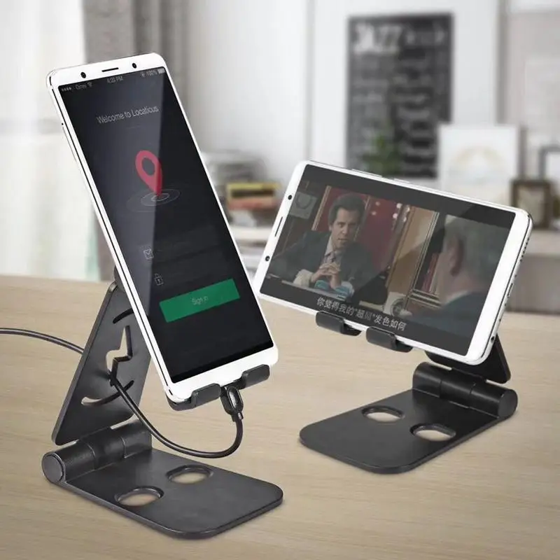 

Group Vertical Universal Foldable Desktop Desk Stand Holder Mount Plastic for Cell Phone Tablet Pad d18