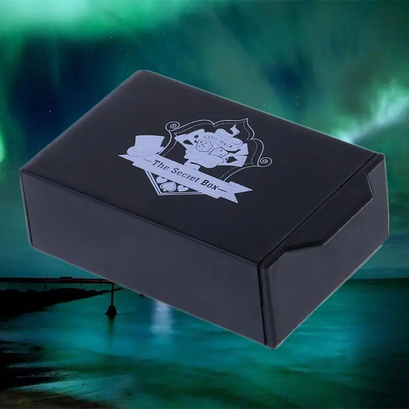 Крутая Волшебная черная коробка исчезла коробка головоломка Волшебные трюки коробочка с сюрпризом детские игрушки N21-C