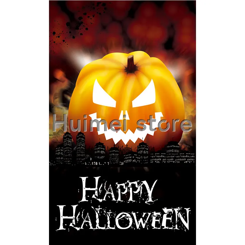 

HALLOWEEN FLAG 3x5 FT 150X90CM Banner 100D Polyester Custom artwork flag