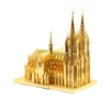 MMZ MODEL Microworld 3D Metal Puzzle model The Cologne Cathedral Building Model Kits J030 DIY 3D Laser Cut Jigsaw Toys For adult 1