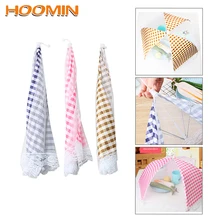 HOOMIN зонтик стиль еда крышка складной стол крышки для Еды Кухня анти Муха Москитная сетка кухонные аксессуары