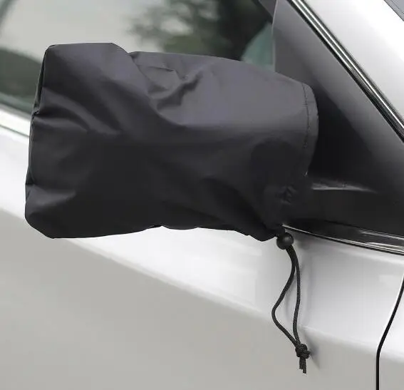 

2 Pieces Car Rear View Side Mirror Frost Guard Snow Ice Winter Waterproof Cover Set Fit For BMW Toyota Honda Mazda Ford Audi