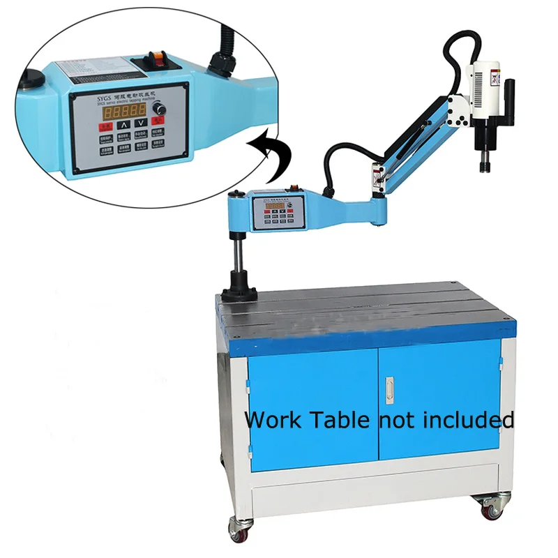 CE 220 V M3-M16 универсальный тип электрические гайконарезной станок Электрический Tapper Метчик машина-рабочая резьбы кранов