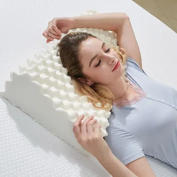 

2019 Spike Pillow Neck Pillows Latex Massage For Sleeping Orthopedic Protection kussens Cervical Poduszkap Latex Memory