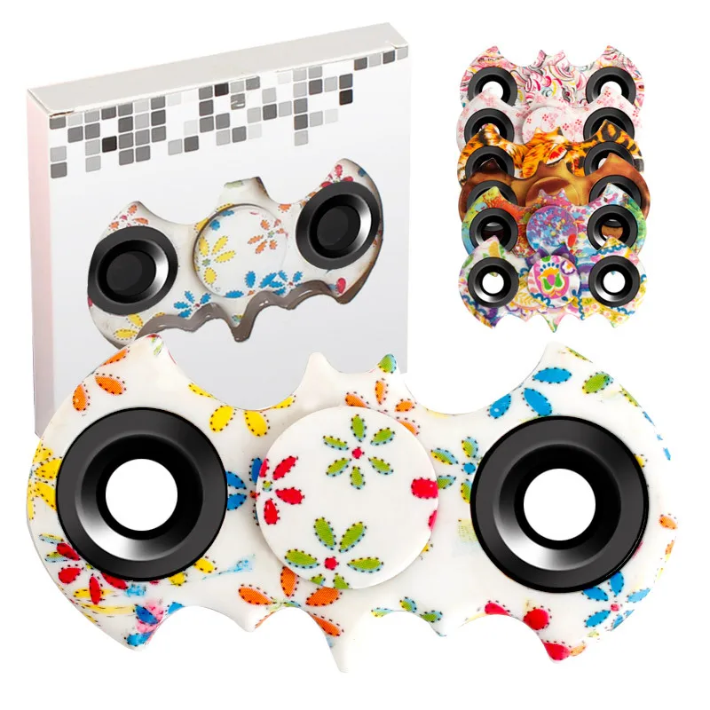 Multi color Fidget Spinner Stress Cube Torqbar Gyro Hand Spinner For Autism And ADHD Rotation Time