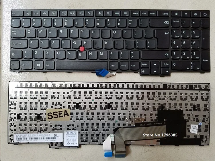 New Original Keyboard for Lenovo IBM Thinkpad E550 E550C E555 free shipping
