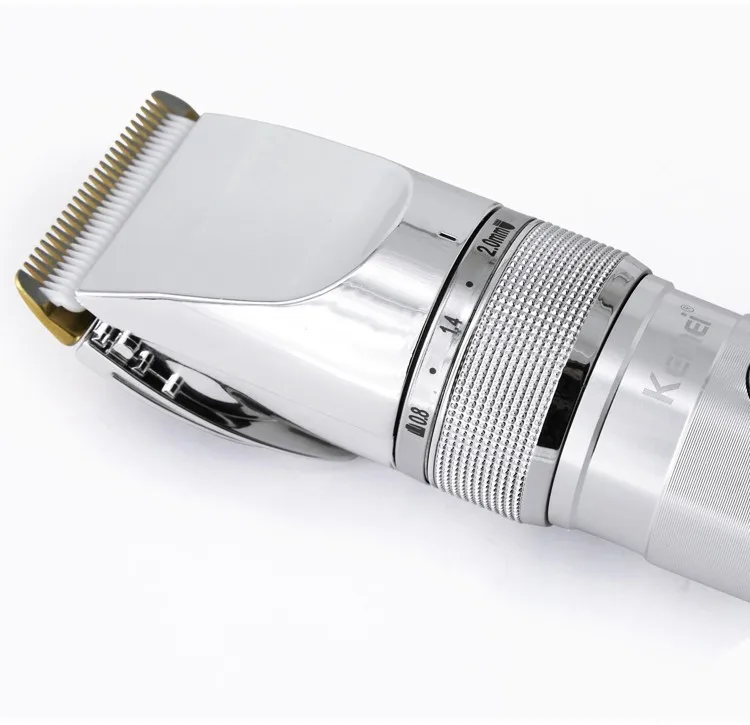 Kemei hair clipper rechargeable hair trimmer cutting men beard razor electric trimmer electric shaving machine for barber