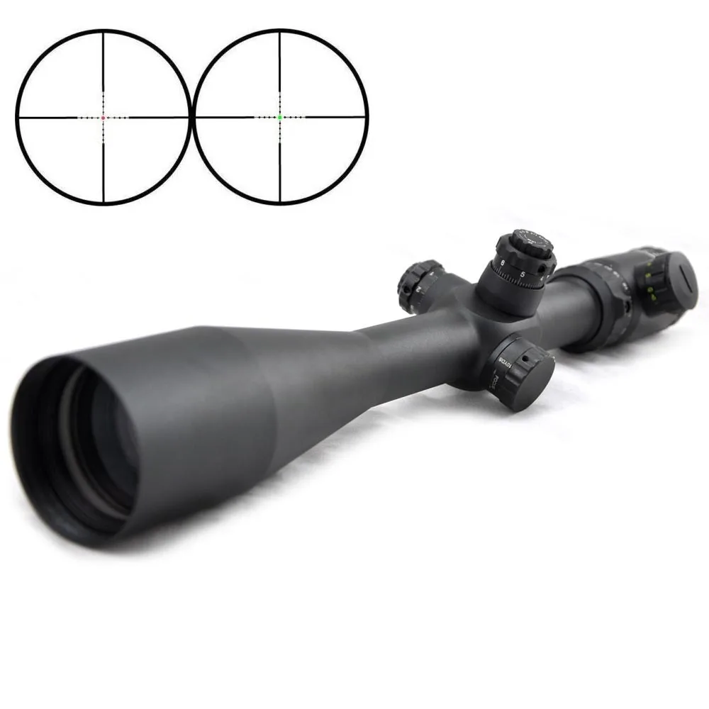 Visionking 6-25x56 Side Focus Mil-dot hunting Rifle scope.50 Cal Mount Rings 